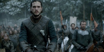 Game of Thrones Jon Snow Kit Harrington in Battle of the Bastards